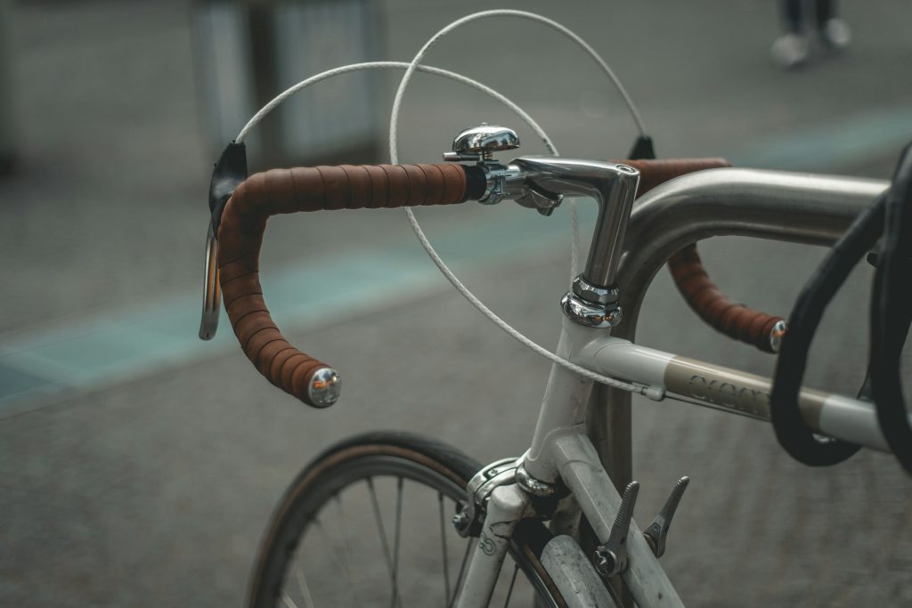 potence vélo ancien