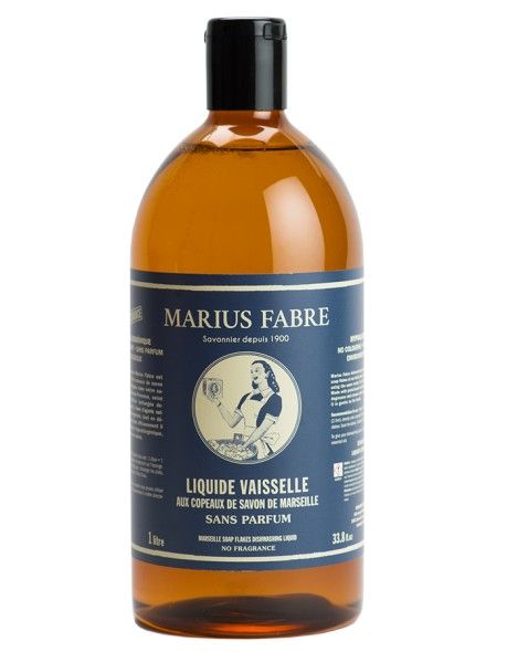 Un savon liquide naturel Marius Fabre pour la vaisselle