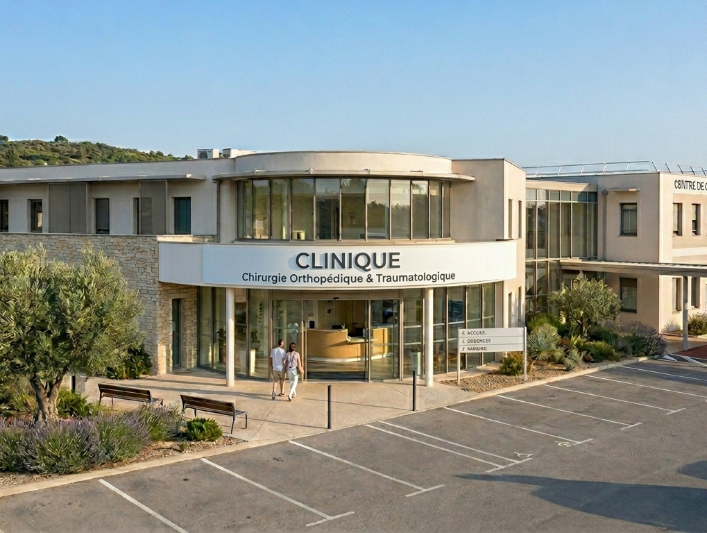 La clinique Fontvert peut intervenir en chirurgie orthopédique